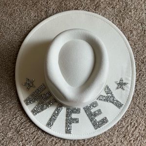 White Wifey Hat